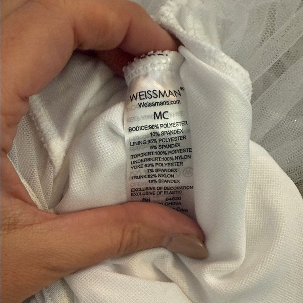 Weissman White Sparkle Tutu Dress - Picture 9 of 9